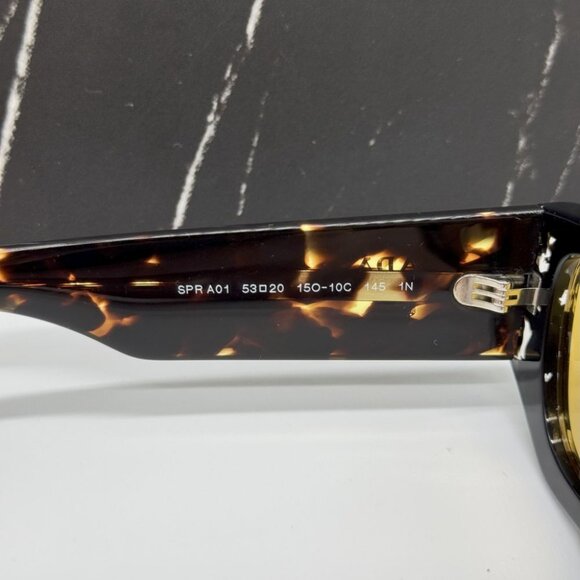 NEW PRADA PRA01S 15O10C SUNGLASSES MEN PR A01S 15O10C HAVANA SQUARE SPR A01 - Picture 8 of 10